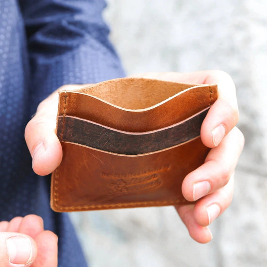 Minimalist Leather Card Wallet