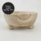 *REGISTRY ITEM: Paulownia Wood Footed Bowl*