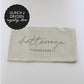 *REGISTRY ITEM: Chattanooga Script Tea Towel*