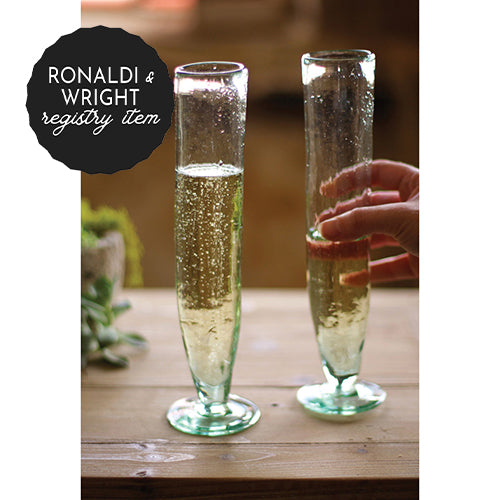 *REGISTRY ITEM: Recycled Champagne Flute*