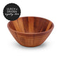 *REGISTRY ITEM: Bee Hive Wood Salad Bowl*