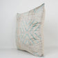 Multicolor Diamond Handmade Ikat Silk + Velvet Pillow