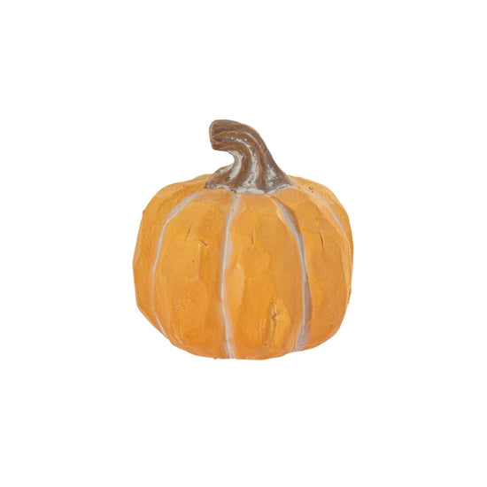 Chalky Yellow Resin Pumpkin