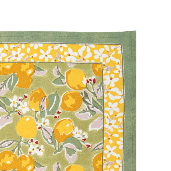 Citron Vert & Yellow Tea Towel