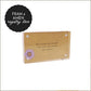 *REGISTRY ITEM: 3"x5" Acrylic Standing Frame*