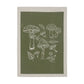 Mushroom Waffle Towel Brown