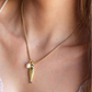 Gold Fish Pendant Necklace