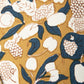 Forest Harvest Mustard & Blue Table Runner