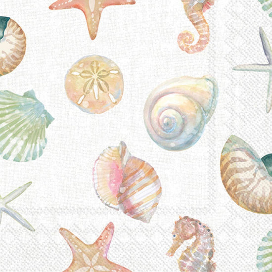 Sealife Paper Cocktail Napkins