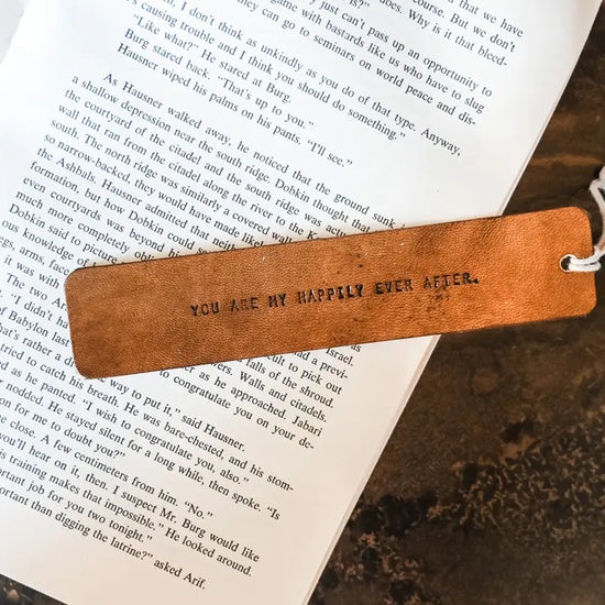 2nd Edition Leather Bookmarks