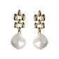 Vintage Honeycomb Pearl Drops