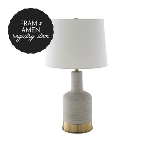 *REGISTRY ITEM: Brae Lamp*