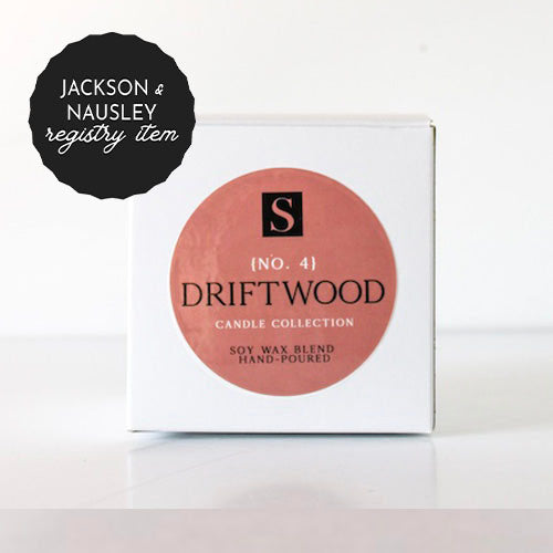 *REGISTRY ITEM: Sophie’s Signature Candle - Driftwood*