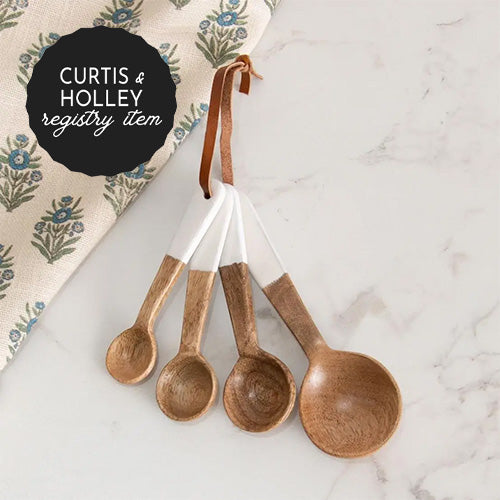 *REGISTRY ITEM: Mango Measuring Spoons *