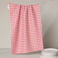 Cupids Plaid Tea Towel