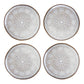 Coastal Stamped Appetizer Plates