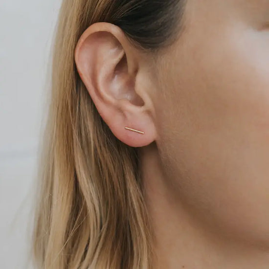 Minimalist Bar Earrings