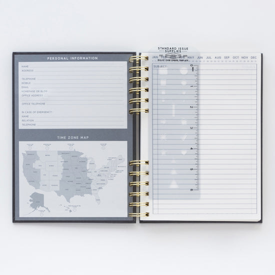 No. 12 Black Standard Issue Notebook