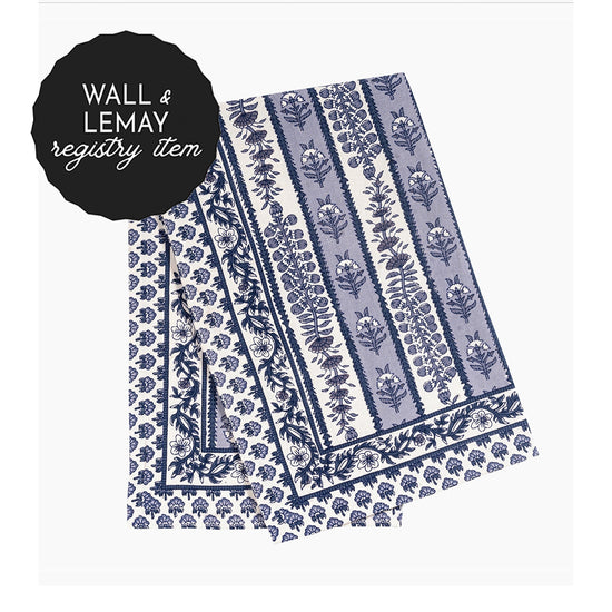 *REGISTRY ITEM: Blue & Marine Avignon Tea Towel*