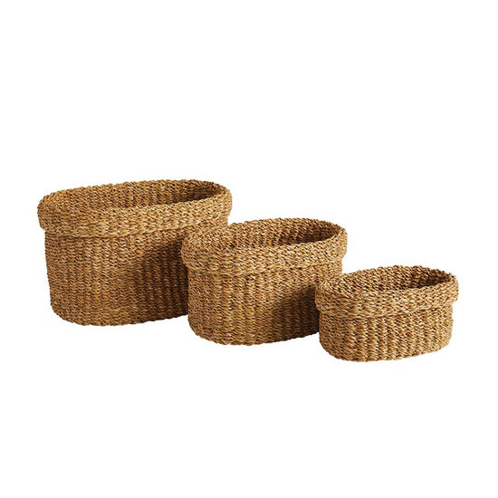 *REGISTRY ITEM: Small Round Seagrass Basket*