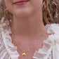 Scallop Shell + Pearl Necklace