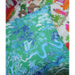 22" Green & Blue Gardens of Chinoise Pillow