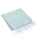 Sea Foam Striped Turkish Towel