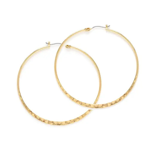 Hammered Hoops