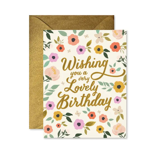 Lovely Birthday Card