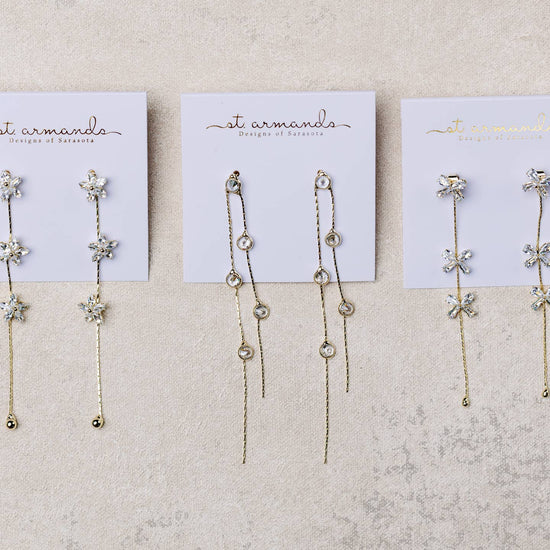 Gold + Crystal Duster Drops