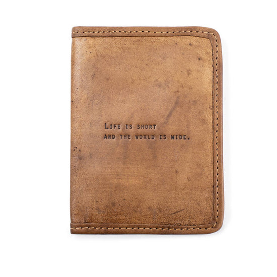 Life is Short Passport Cover