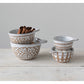 *REGISTRY ITEM: White+Natural Patterned Measuring Cups*