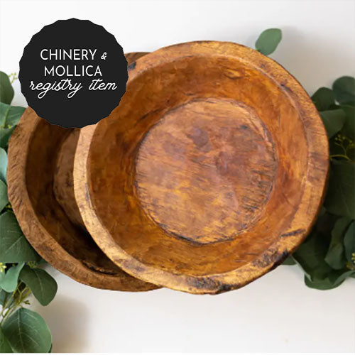 *REGISTRY ITEM: Small Natural Round Bowl*