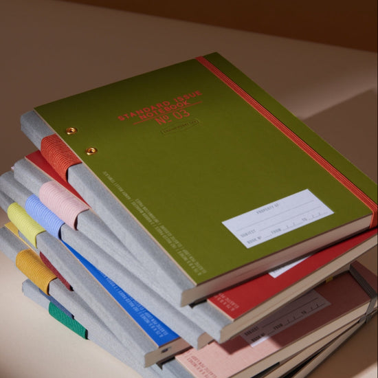 No. 3 Army Green + Chili Standard Planner