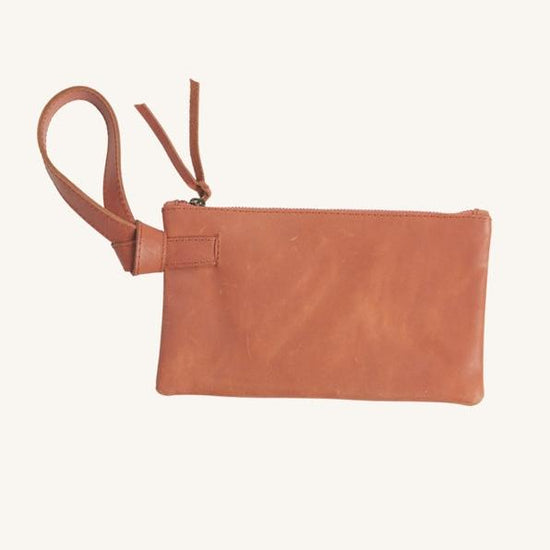 Rachel Wristlet in Clay