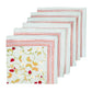 S/6 Strawberry Blue Napkins