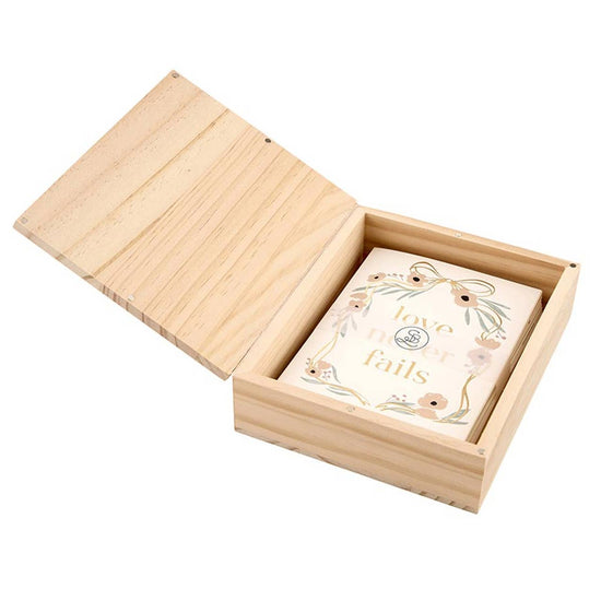 Inspirational Greeting Card Set w/Wood Box