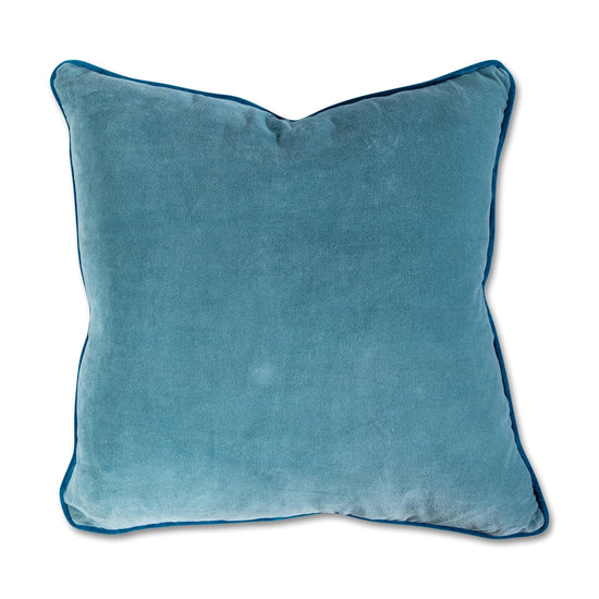 Peacock + Aqua Charliss Pillow