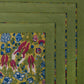 S/6 Blue + Vert Jardin Napkins