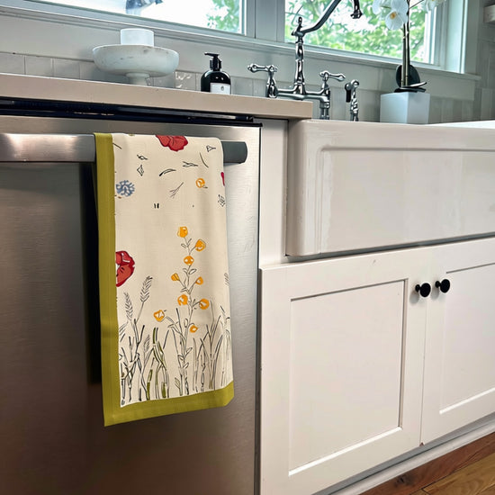 Springfields French Tea Towel