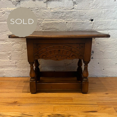 Small Oak Side Table