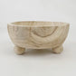 Paulownia Wood Footed Bowl
