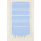 Baby Blue Turkish Classic Striped Peshtemal Towel