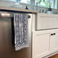 Blue & Marine Avignon Tea Towel