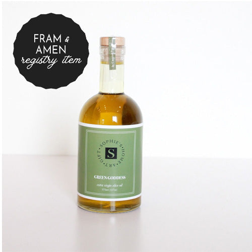 *REGISTRY ITEM: Green Goddess Olive Oil*