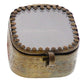 Brass Antique Josephine Mirrored Box
