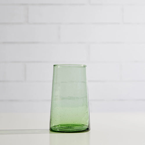 *REGISTRY ITEM: Large Green Moroccan Cone Glass*