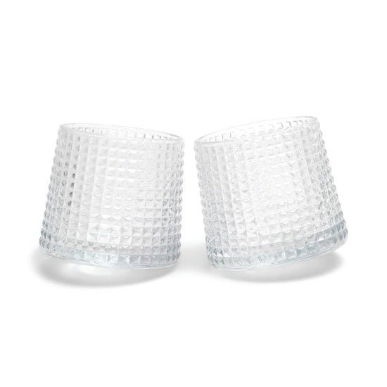 S/2 Lola Revolving Rocks Glasses