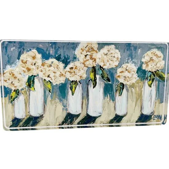 Hydrangea Acrylic Block
