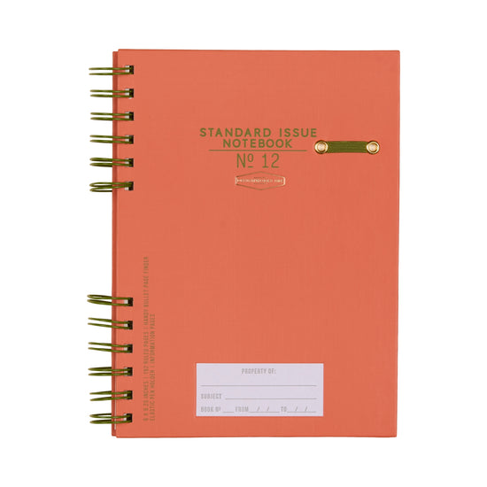 No. 12 Chili + Army Green Standard Planner